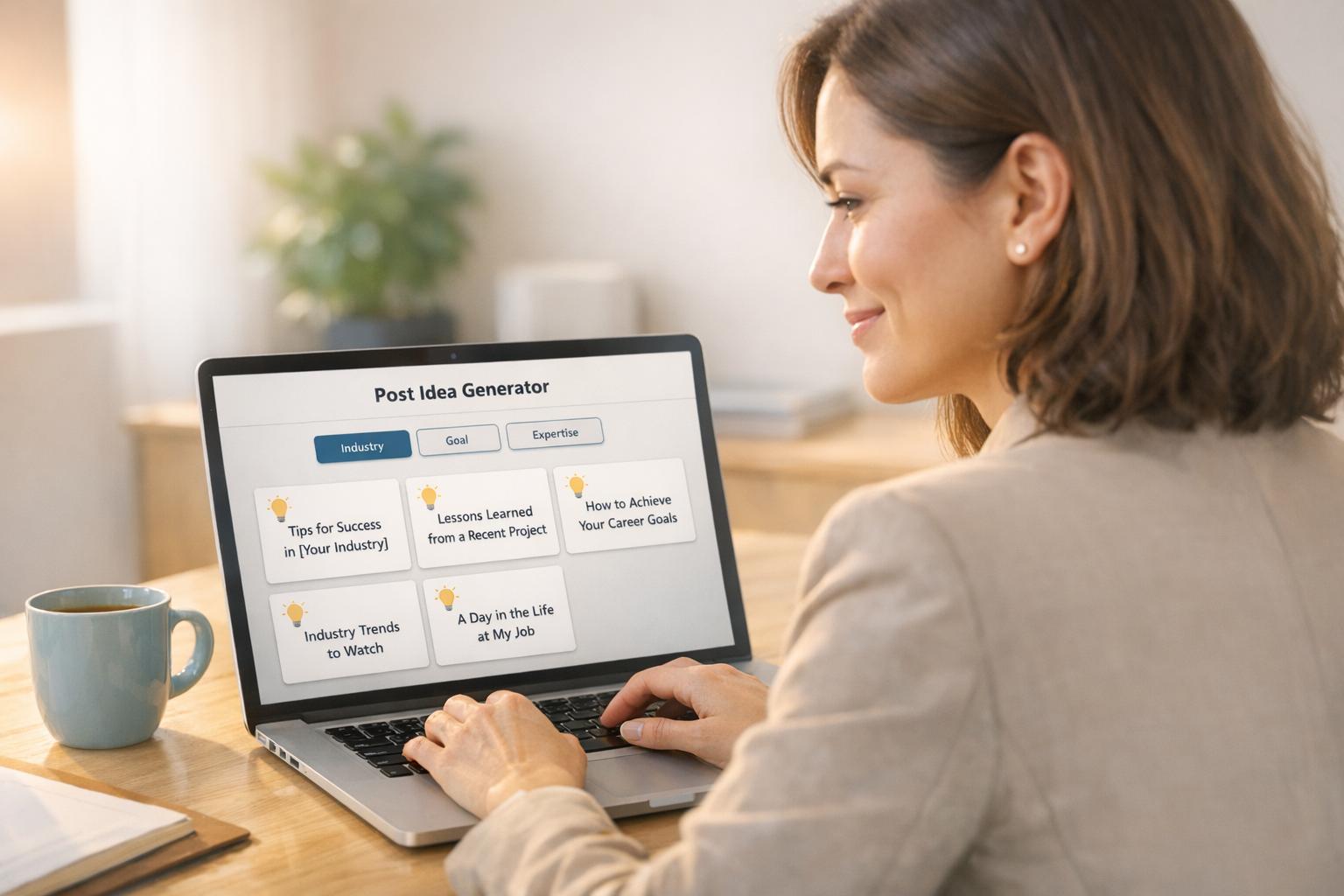 LinkedIn Post Idea Generator