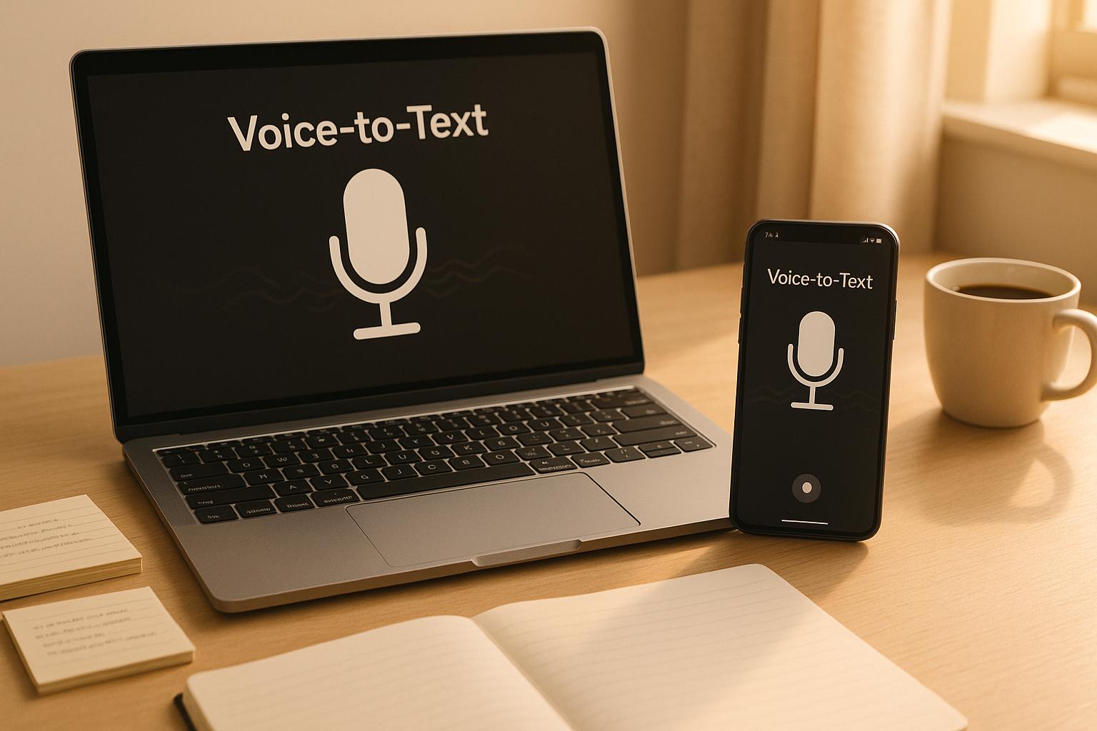 How Voice-to-Text Speeds Up Content Creation