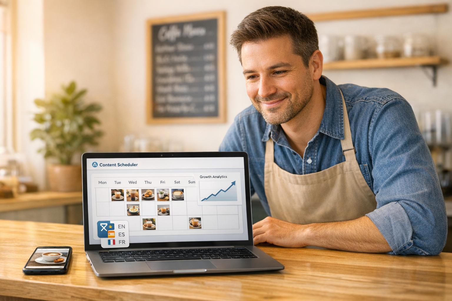 How Local Businesses Use AI for Social Media Growth