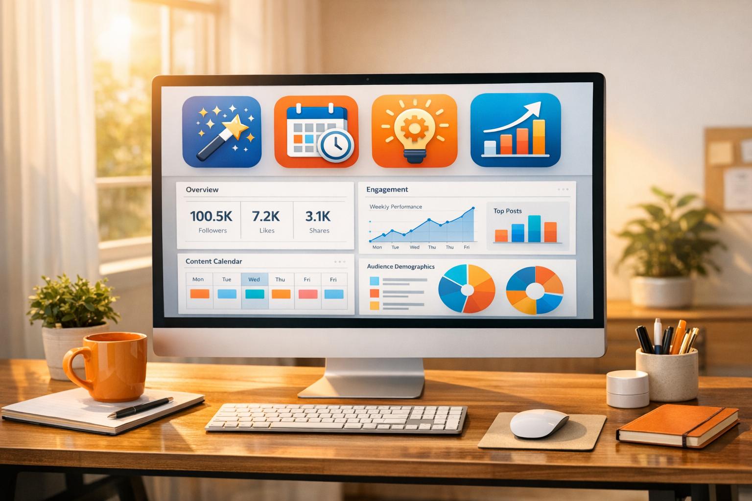 Top AI Tools for Social Media Managers