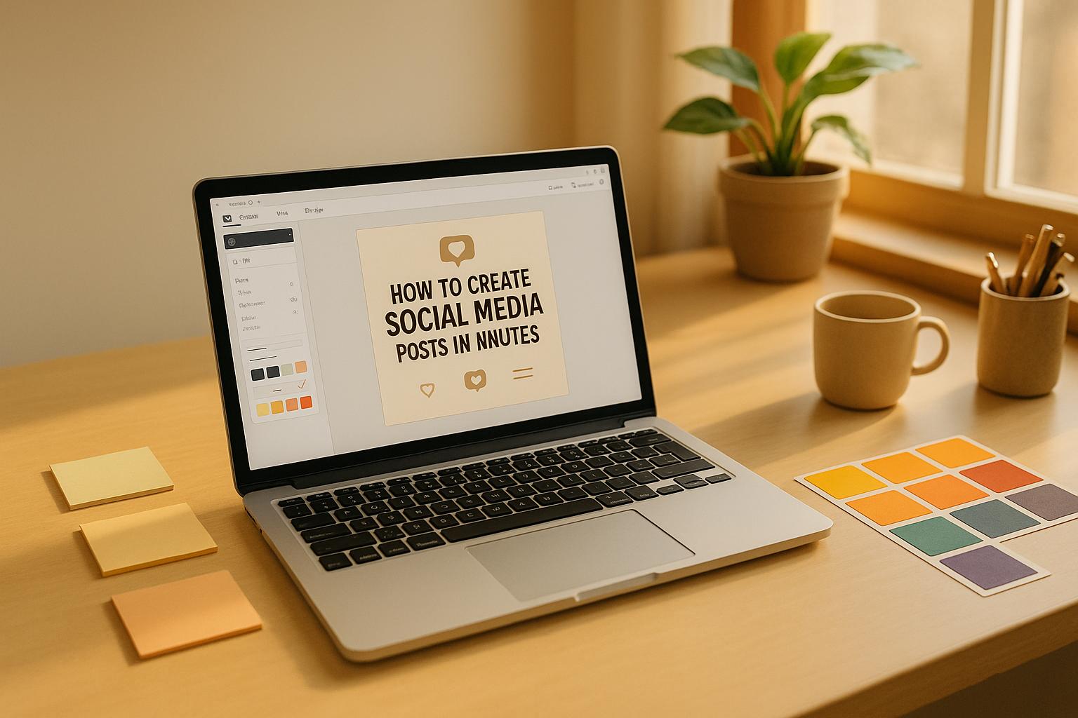 How to Create Social Media Posts in Minutes