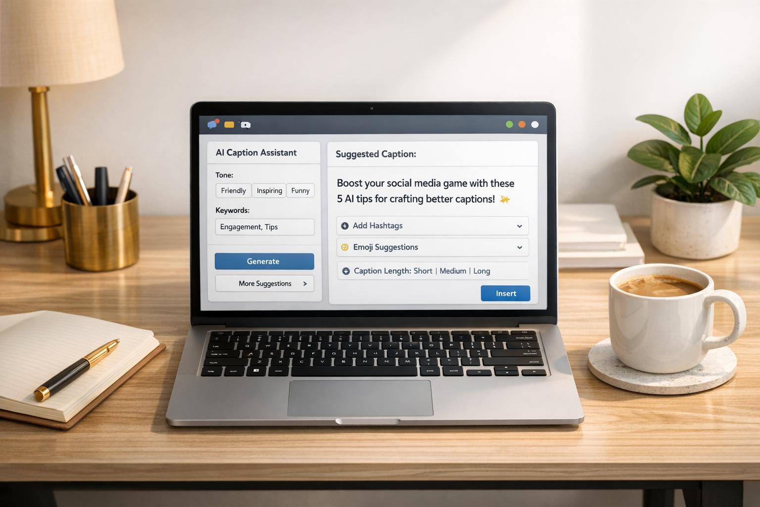 5 AI Tips for Better Social Media Captions