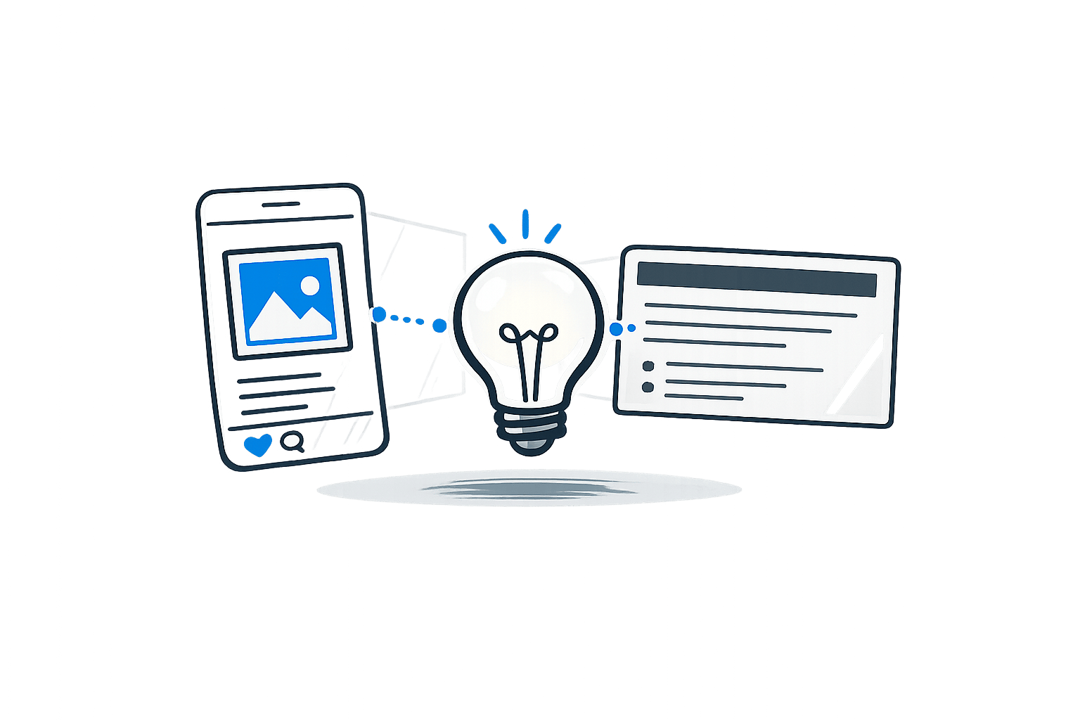 How AI Adapts Content for Instagram vs. LinkedIn