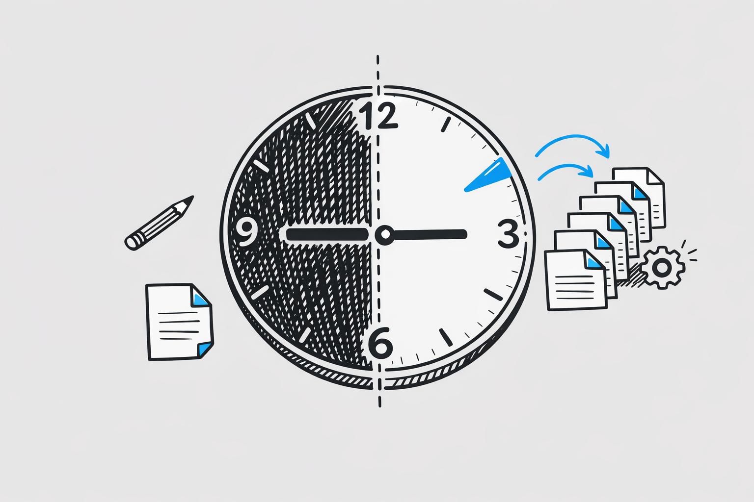 AI vs. Manual Content Creation: Time Comparison