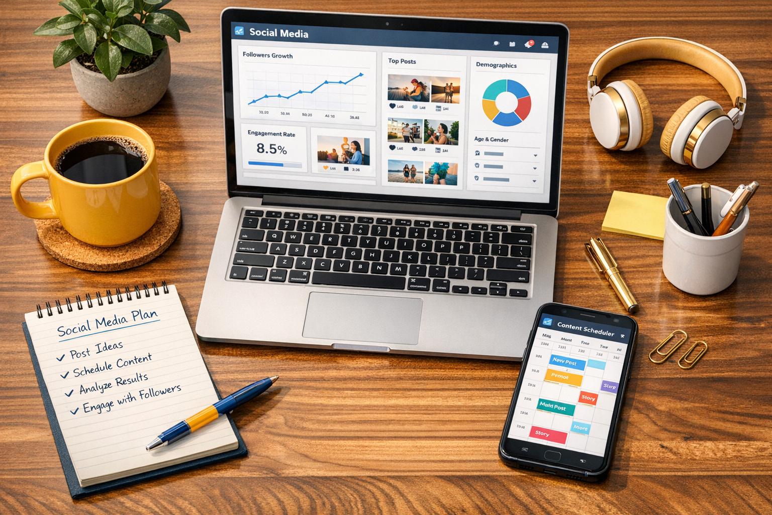 9 AI Tools for Small Business Social Media